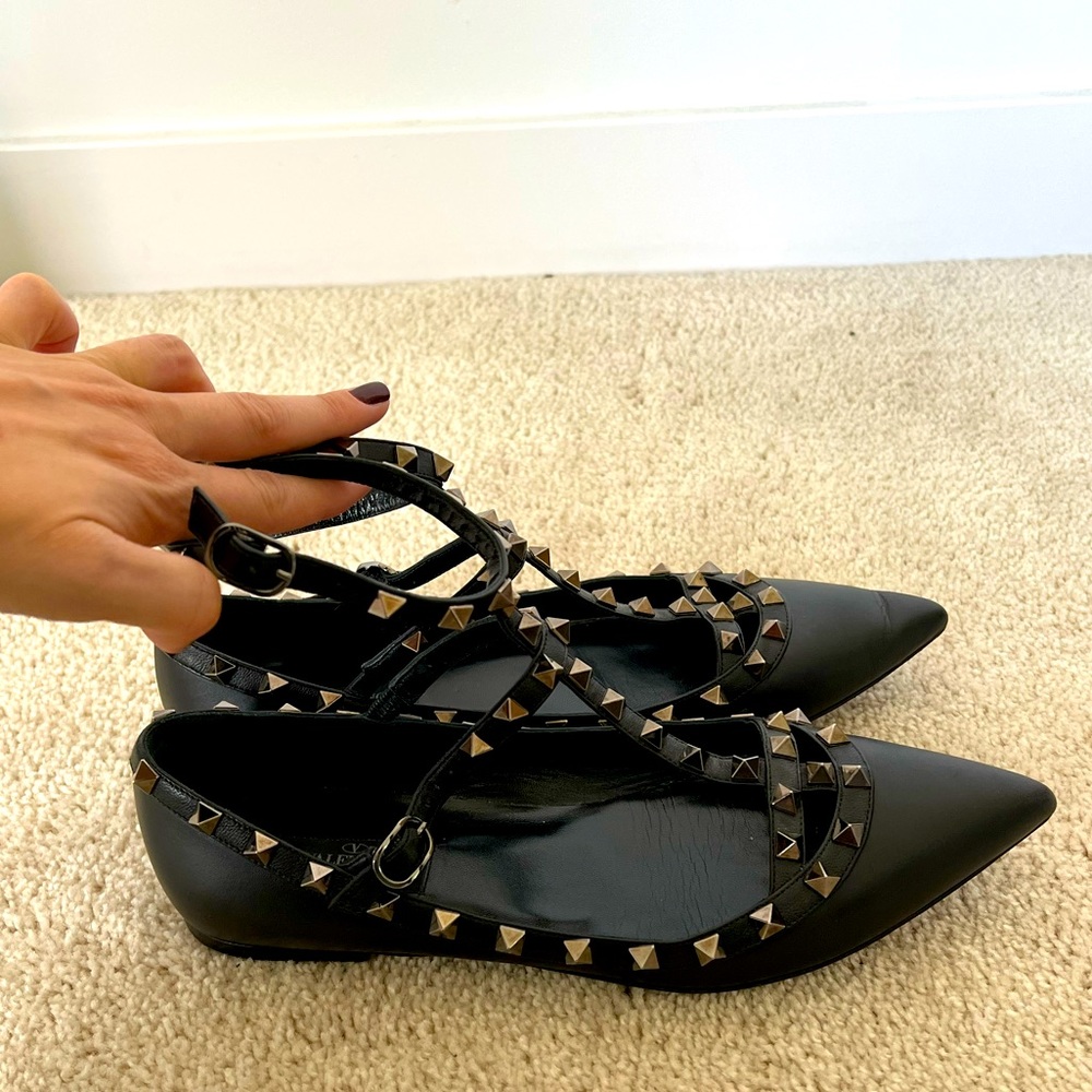 Valentino Rock stud Noir